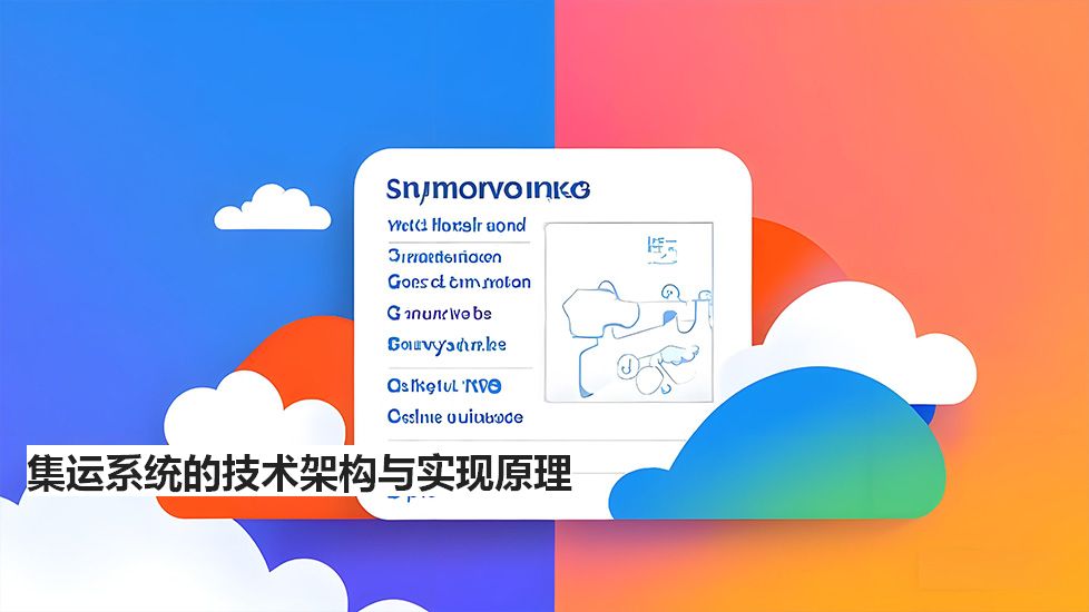 集运系统的技术架构与实现原理