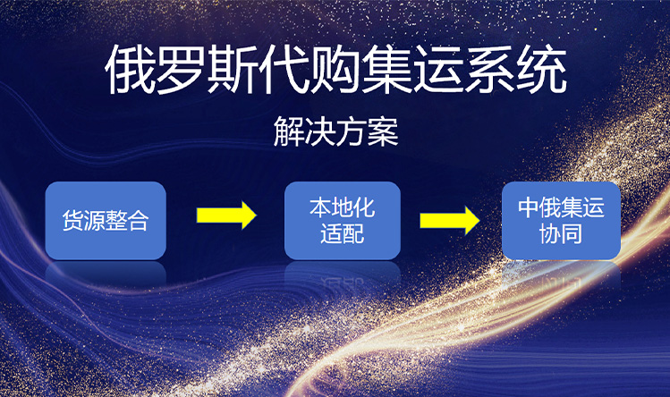 俄罗斯代购集运系统解决方案